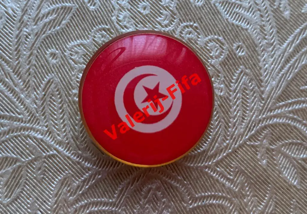 Значок Fifa Сборная Туниса. Редкий! Чемпионат мира 2018