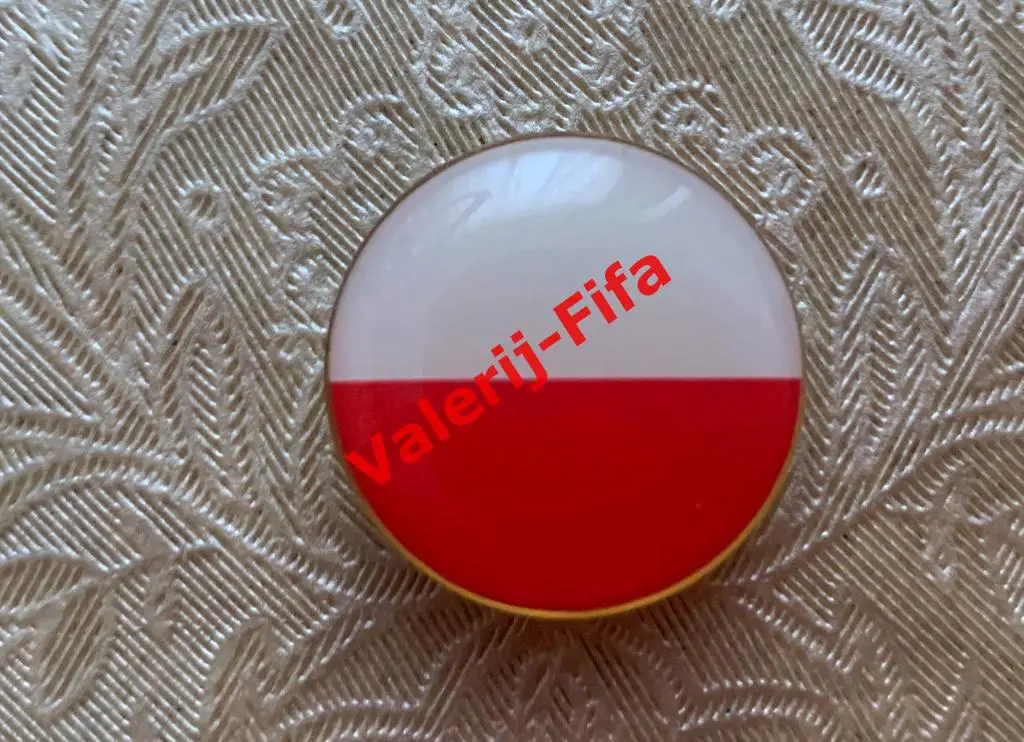 Значок Fifa Сборная Польши. Редкий! Чемпионат мира 2018