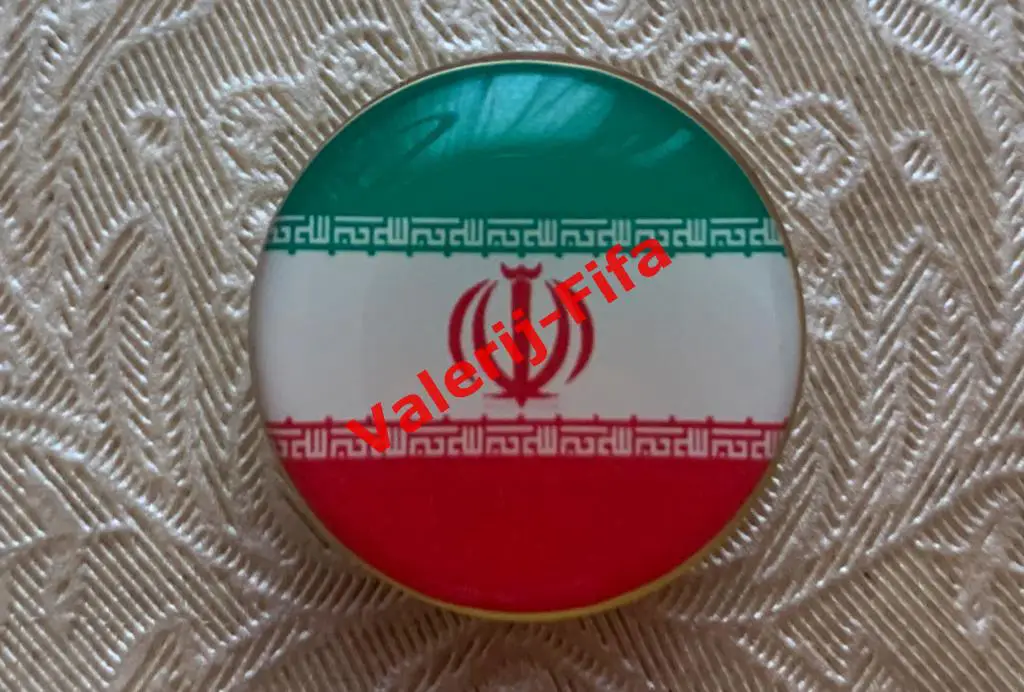 Значок Fifa Сборная Ирана. Редкий! Чемпионат мира 2018