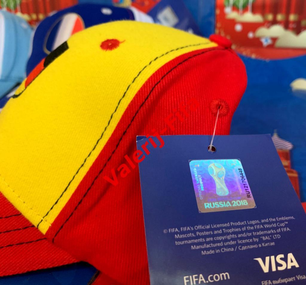 Набор 3 кепок Fifa: Франция, Аргентина, Германия. Чемпионат мира 2018 4