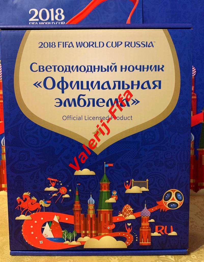 Светодиодный ночник светильник Кубок Fifa. Чемпионат мира 2018 2