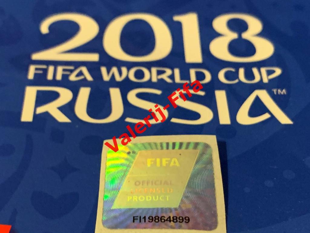 Набор из 2 Официальных Лицензионных Голограмм Fifa Чемпионата мира 2018. 4