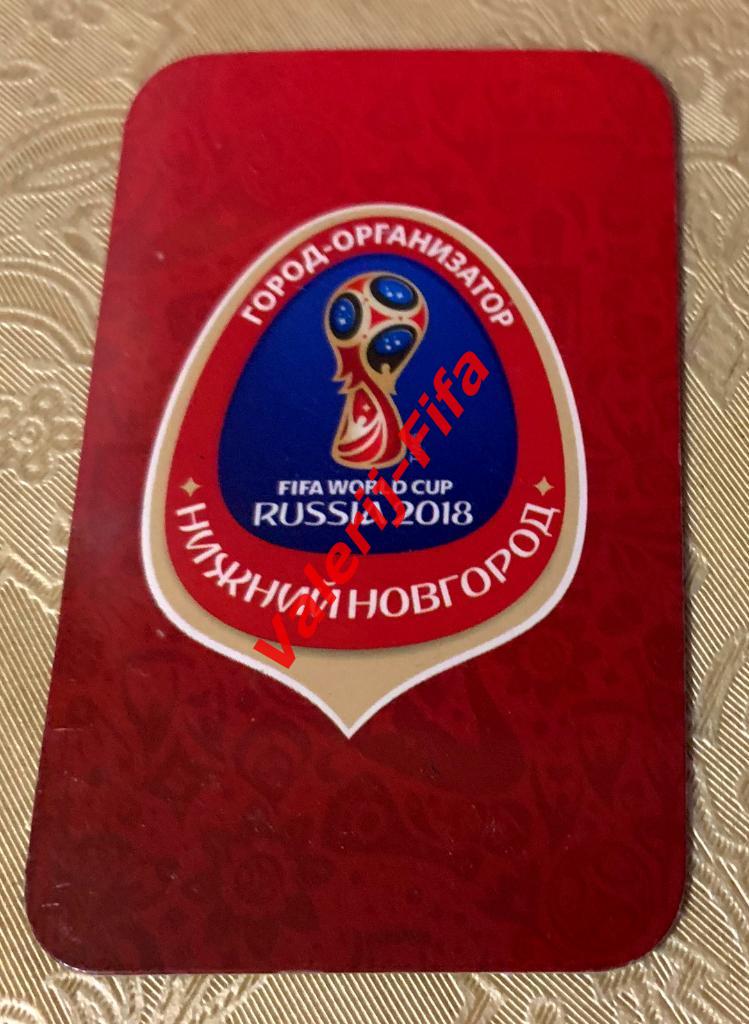 Набор значок +магнит Fifa. Чемпионат мира 2018 2