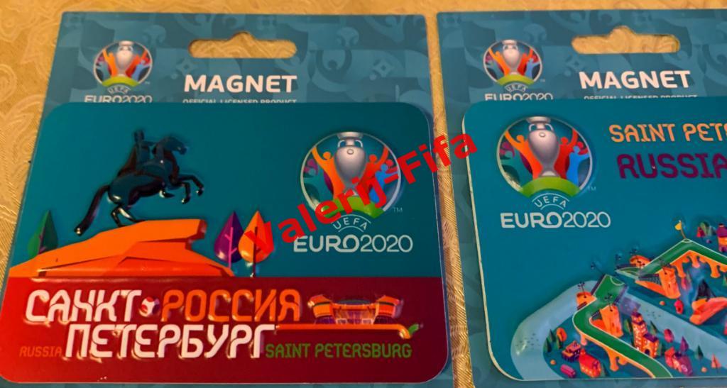 Набор магнитов УЕФА ЕВРО UEFA EURO 2020 (6 штук) 3