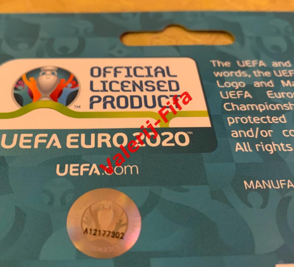 Набор магнитов УЕФА ЕВРО UEFA EURO 2020 (6 штук) 6