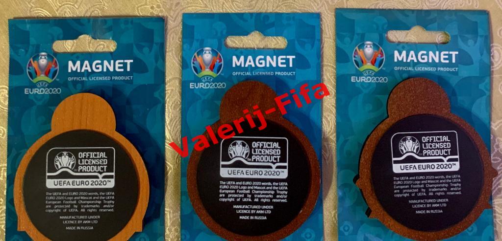 Набор магнитов УЕФА ЕВРО UEFA EURO 2020 (4 штуки) 5