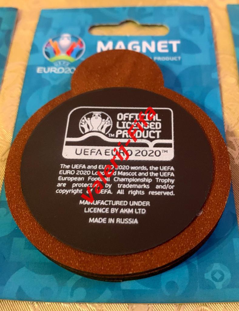 Набор магнитов УЕФА ЕВРО UEFA EURO 2020 (4 штуки) 6