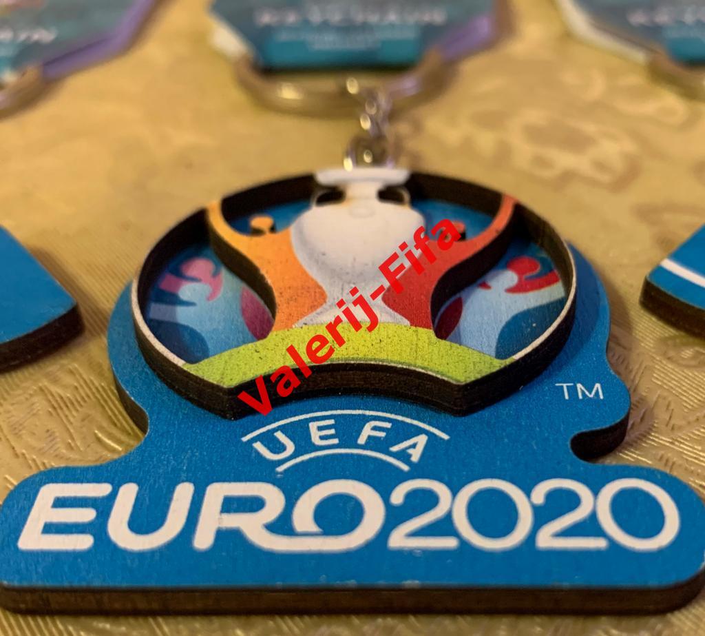 Набор брелков УЕФА ЕВРО UEFA EURO 2020 (4 штуки) 1