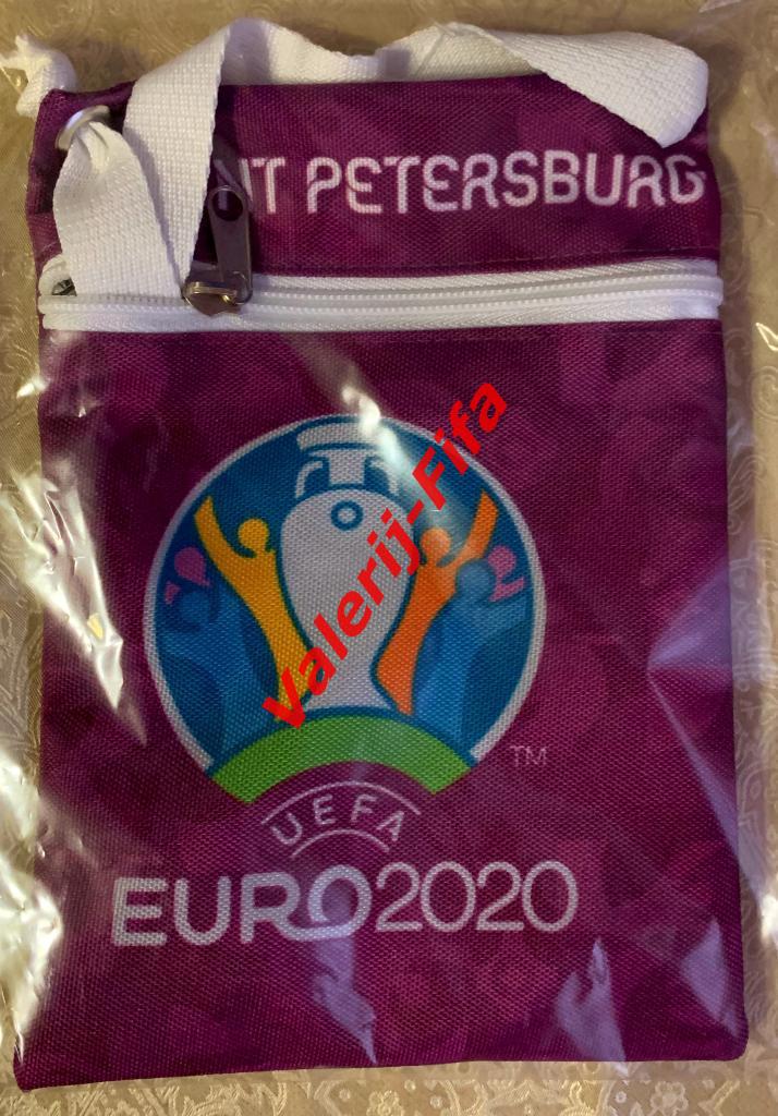 Сумка для документов фиолетовая Уефа Евро Uefa Euro 2020 5