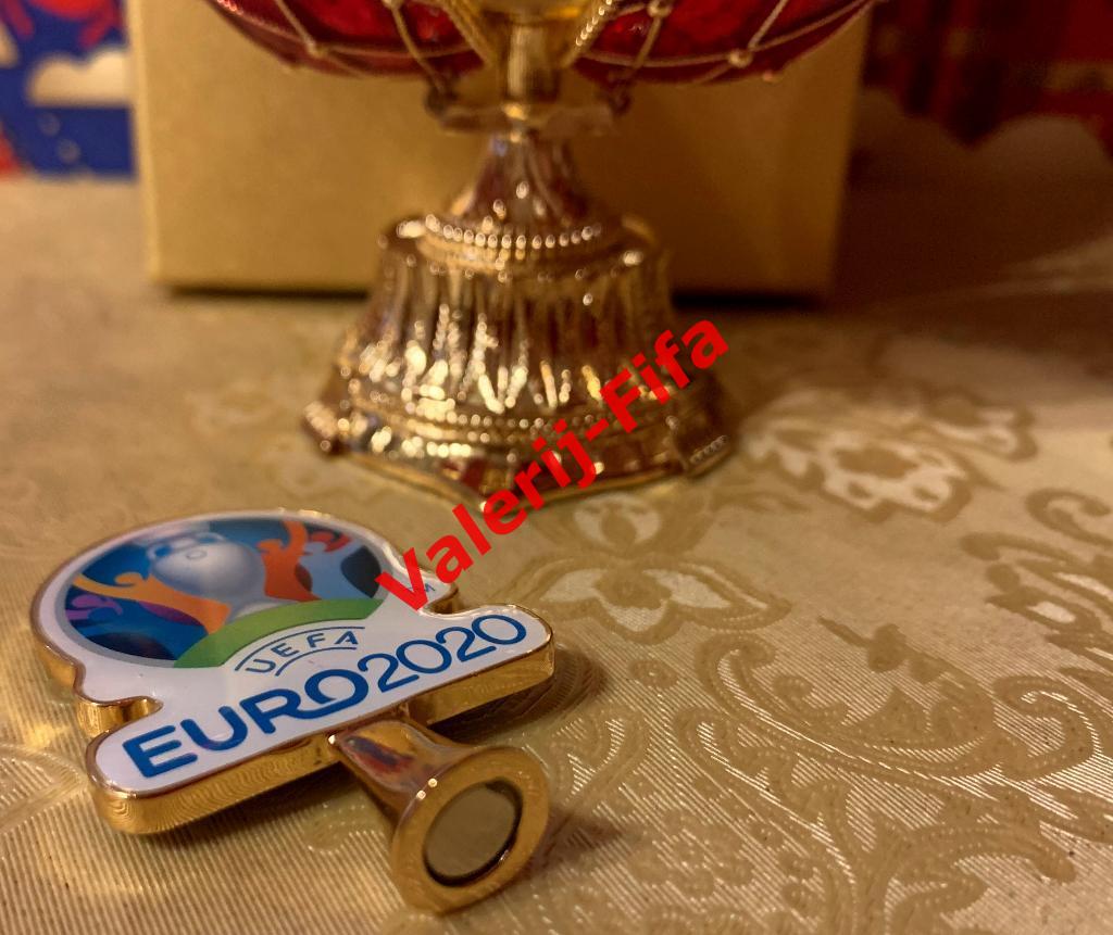 РАСПРОДАЖА! Яйцо Фаберже 115 мм(красное). Уефа Евро UEFA EURO 2020 2