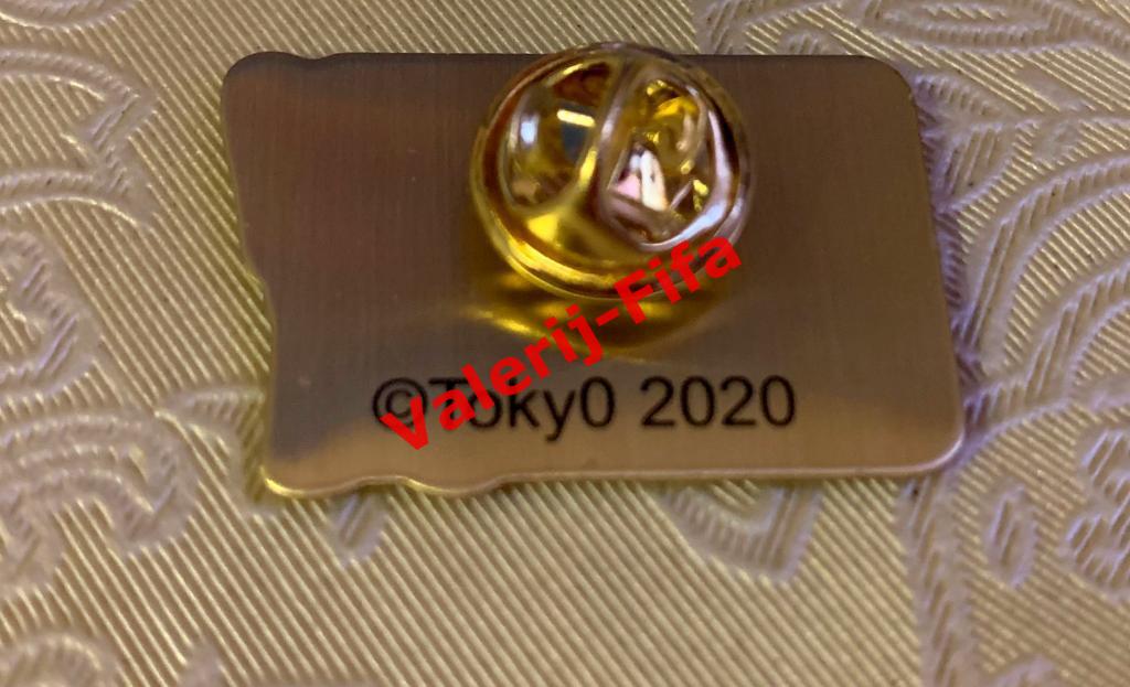 Официальный значок с талисманом Олимпиада Токио 2020 1