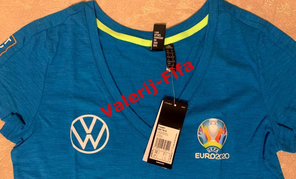Футболка женская Adidas волонтера Евро 2020. ( XXL ) 6