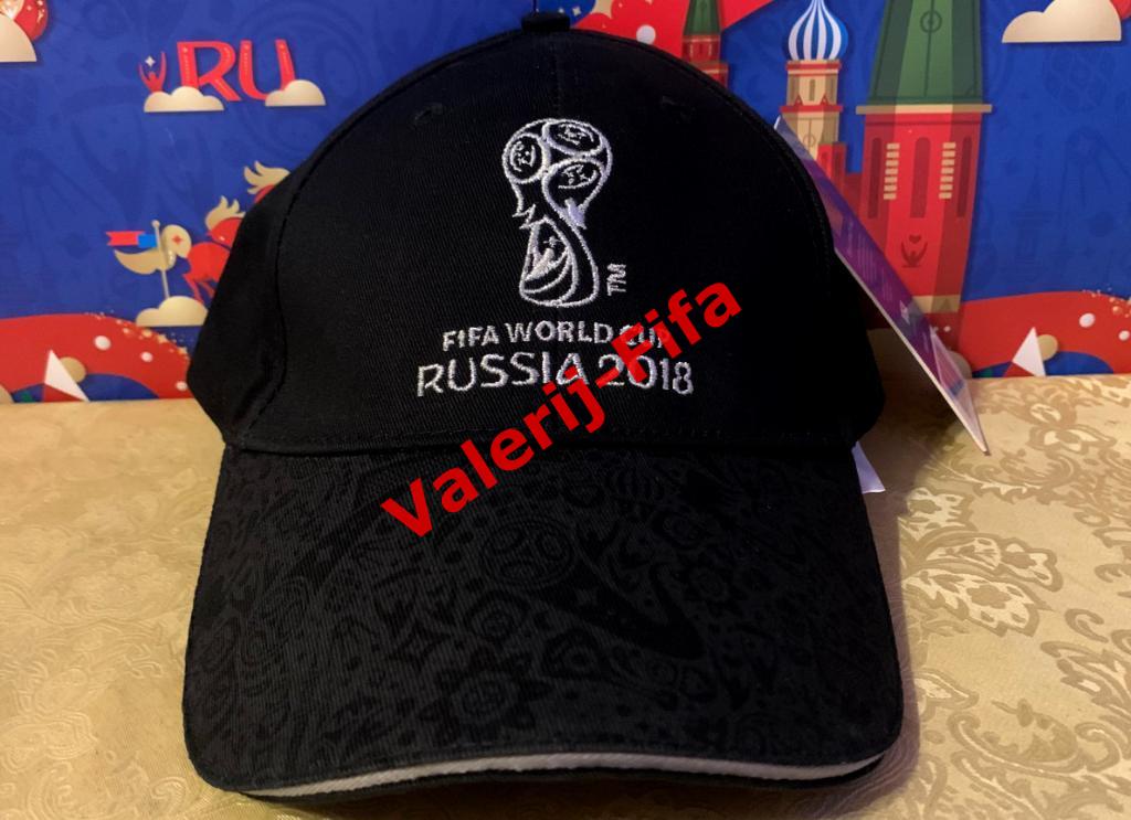 Эксклюзивная кепка Fifa Чм 2018 (черная). Эксклюзив