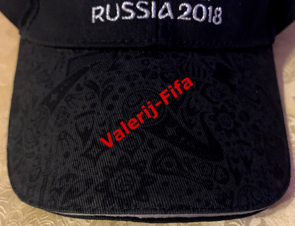 Эксклюзивная кепка Fifa Чм 2018 (черная). Эксклюзив 4
