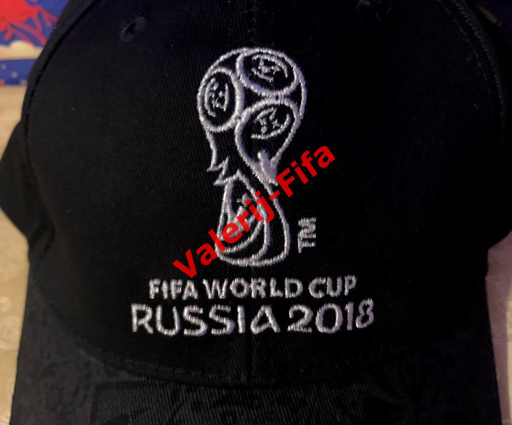 Эксклюзивная кепка Fifa Чм 2018 (черная). Эксклюзив 5