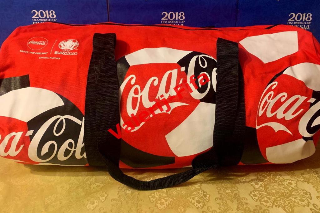 Спортивная сумка Кока-кола Евро 2020. Эксклюзив