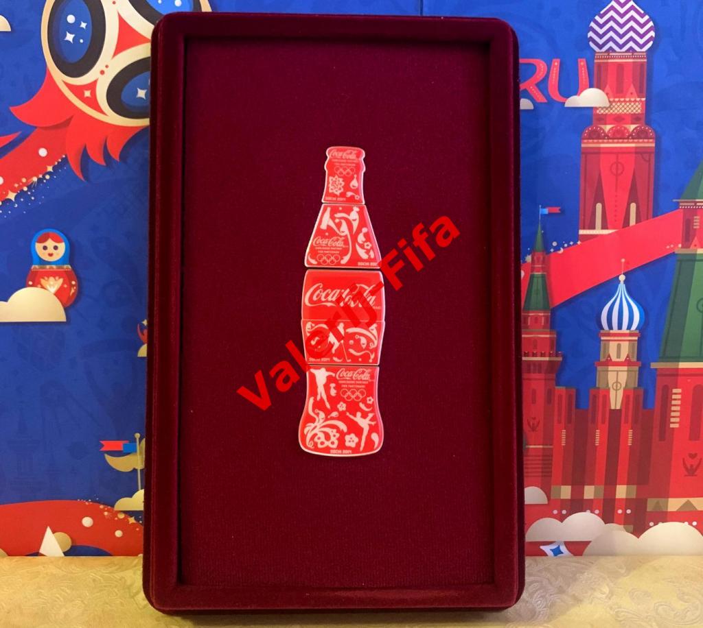Коллекционный набор значков Кока-кола. Олимпиада Сочи 2014