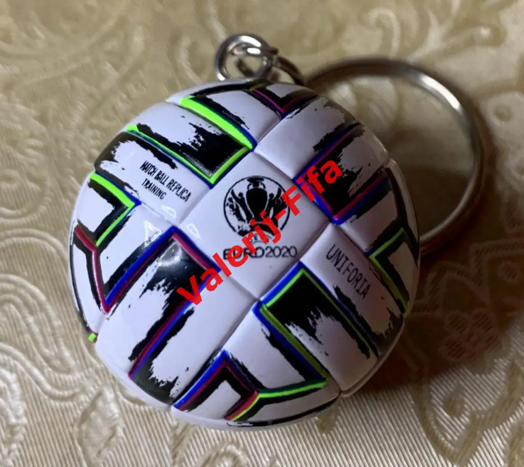 Брелок Мяч Чемпионата Европы по футболу Уефа Евро 2020 - 2021 1