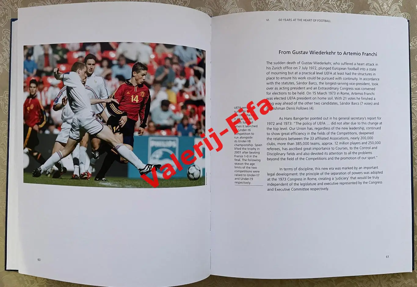 60 лет Союза европейских футбольных ассоциаций УЕФА 4