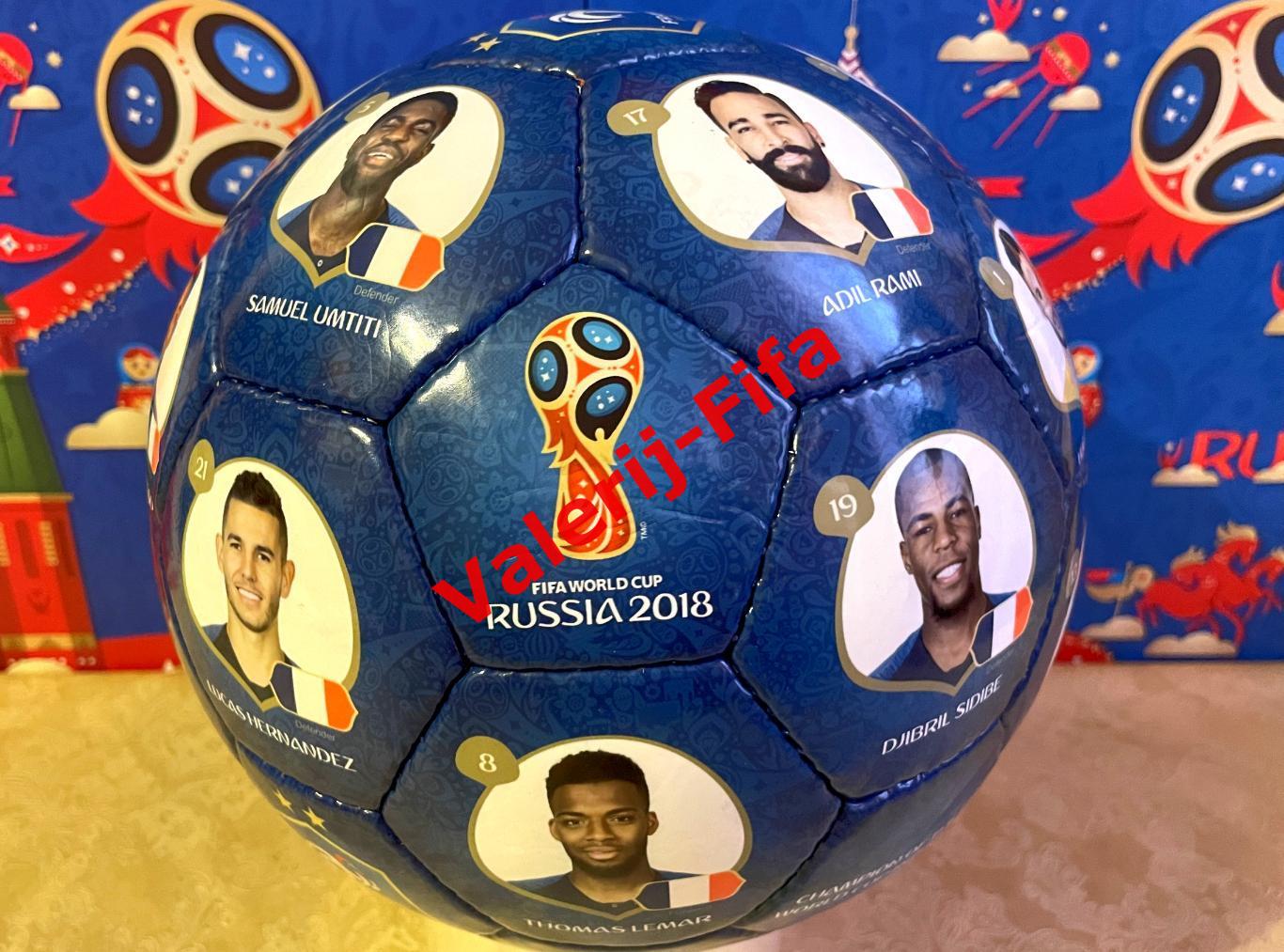 Коллекционный мяч Fifa Сборная Франции Чм 2018