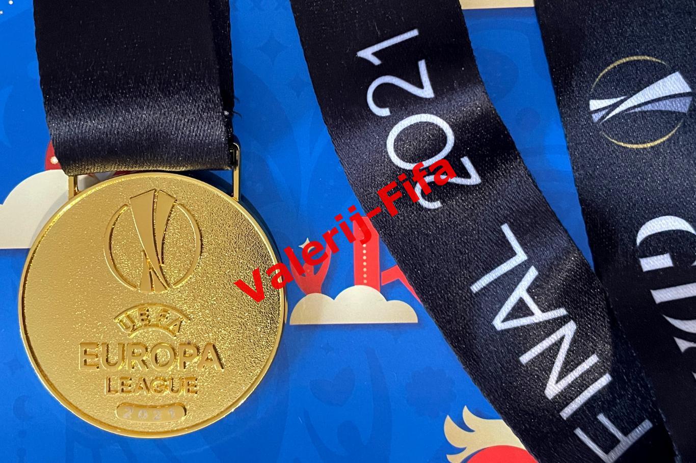 Медаль Уефа Кубок Лиги Европы 2021