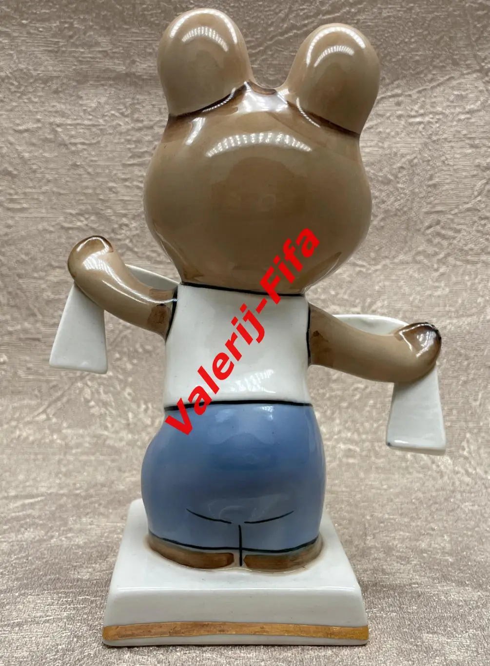 Олимпийский Мишка Болельщик Россия . Олимпиада Москва 1980 5