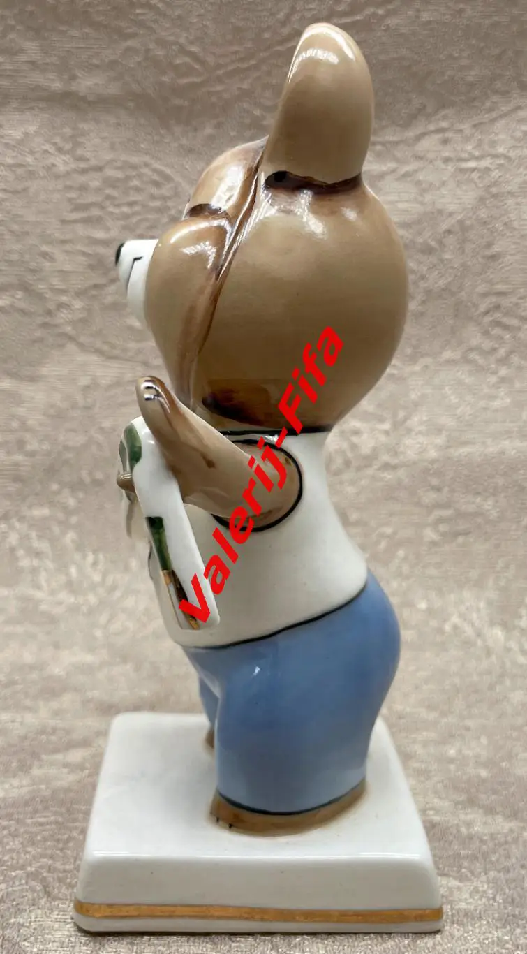 Олимпийский Мишка Болельщик Локомотив . Олимпиада Москва 1980 3