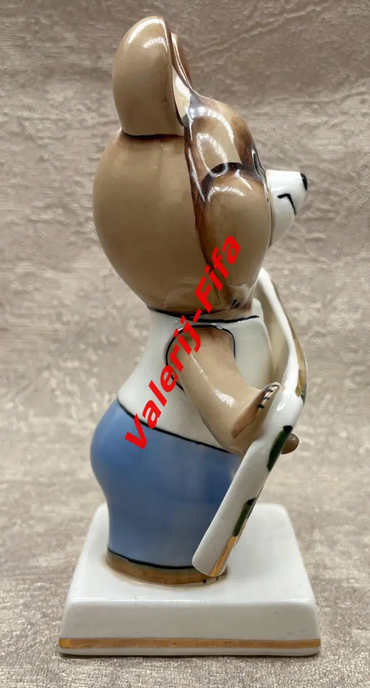 Олимпийский Мишка Болельщик Локомотив . Олимпиада Москва 1980 5