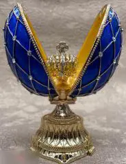 Яйцо Фаберже с короной Российской Империи