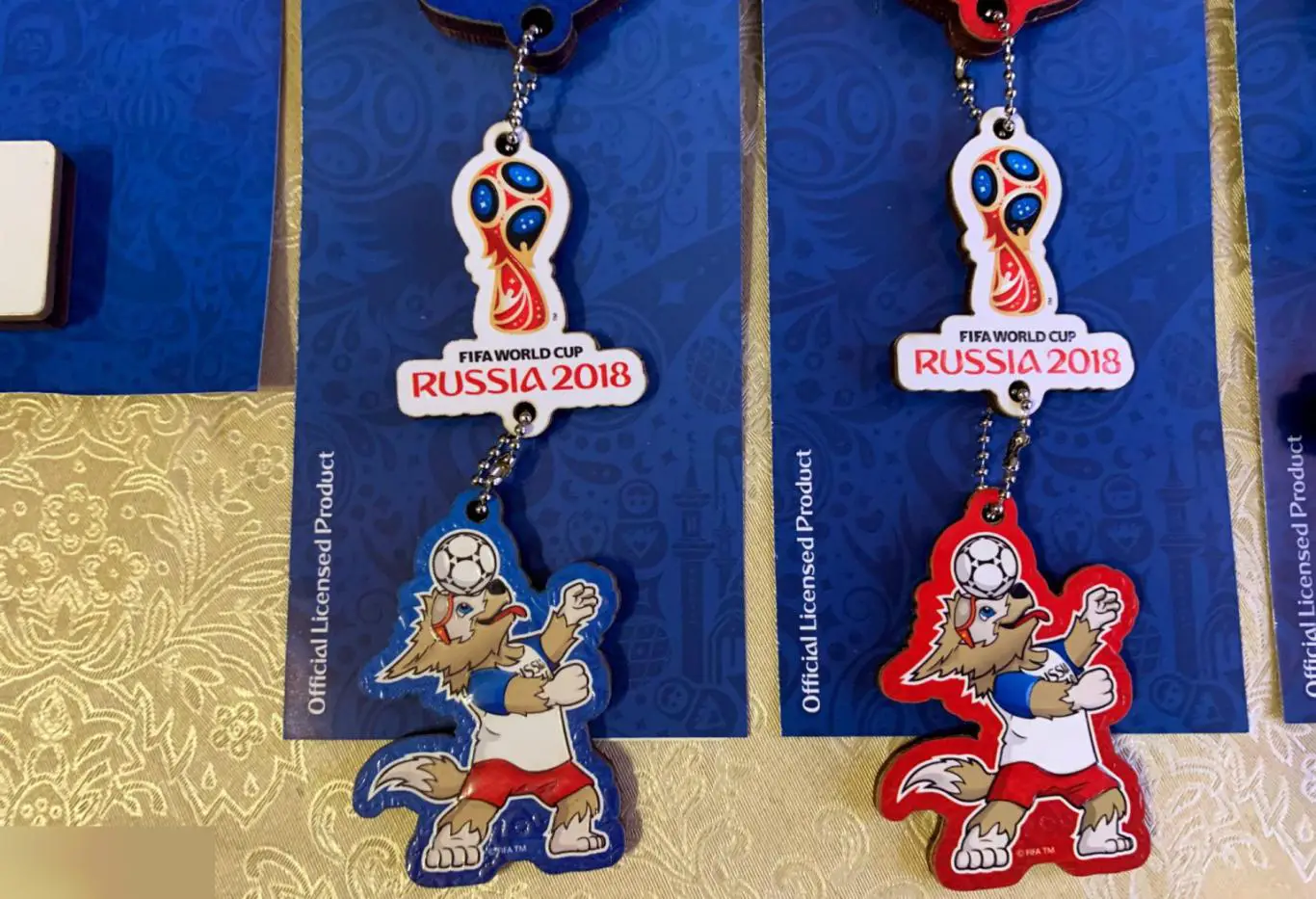 Набор из 12 сувениров "Забивака на присоске". Чемпионат мира 2018 5