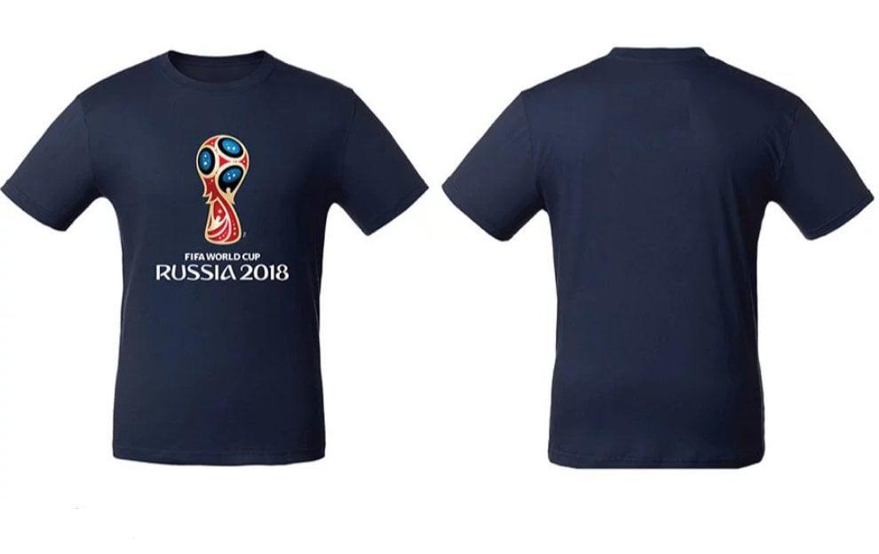 РАСПРОДАЖА! ЛИЦЕНЗИЯ! Мужская Футболка Fifa (XL). Чемпионат мира по футболу.