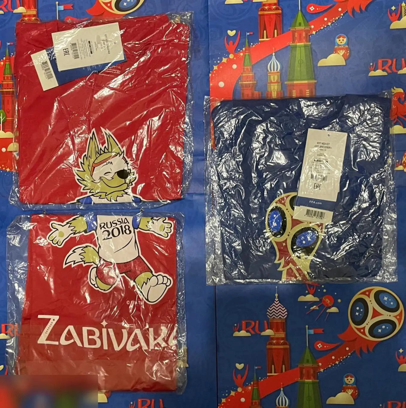 Опт. Футболка женская S Fifa 2018 (22 штуки) 1