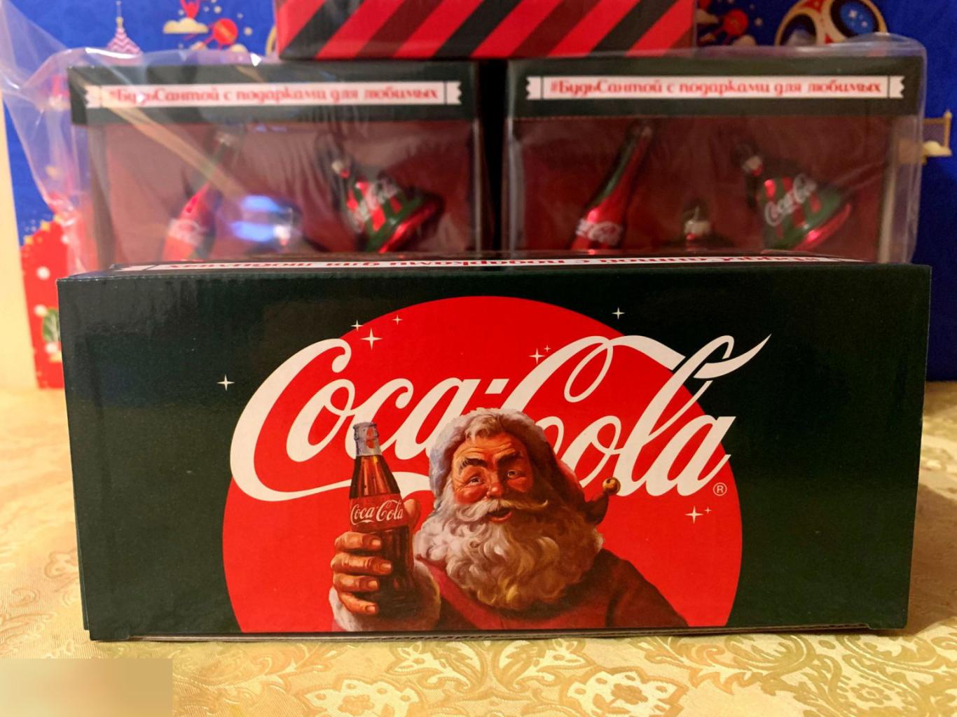 Новогодние Елочные игрушки Кока-кола Coca-cola 3