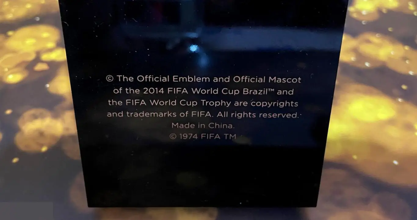 Редкий Кубок Сборной Аргентины Fifa 2014 - 2018 1