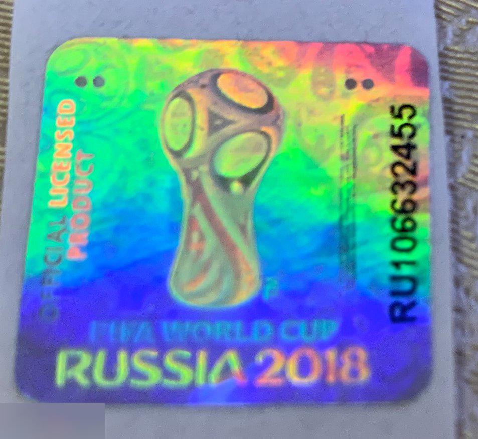 Официальная лицензионная Голограмма Fifa Чемпионата мира 2018. 2