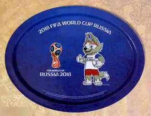 Поднос Fifa Забивака синий №1. Чемпионат мира 2018