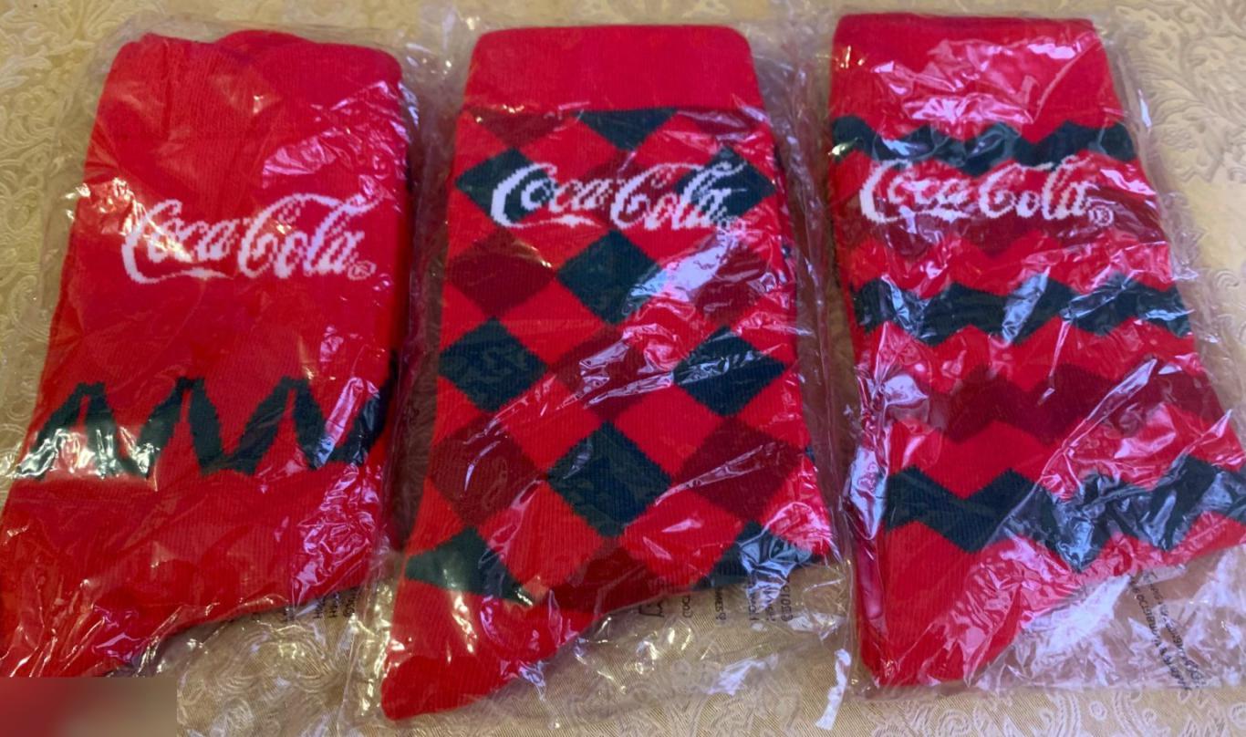 Елочные Шары с носочками Кока-кола Coca-cola 2