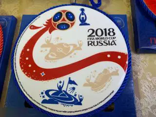 Коллекционная подставка для кухни под горячее Fifa. Чемпионат мира 2018