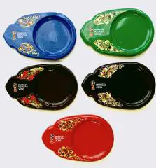 Набор Подставок под горячее (5 штук) Fifa. Чемпионат мира 2018. Хохлома. Эксклюзив