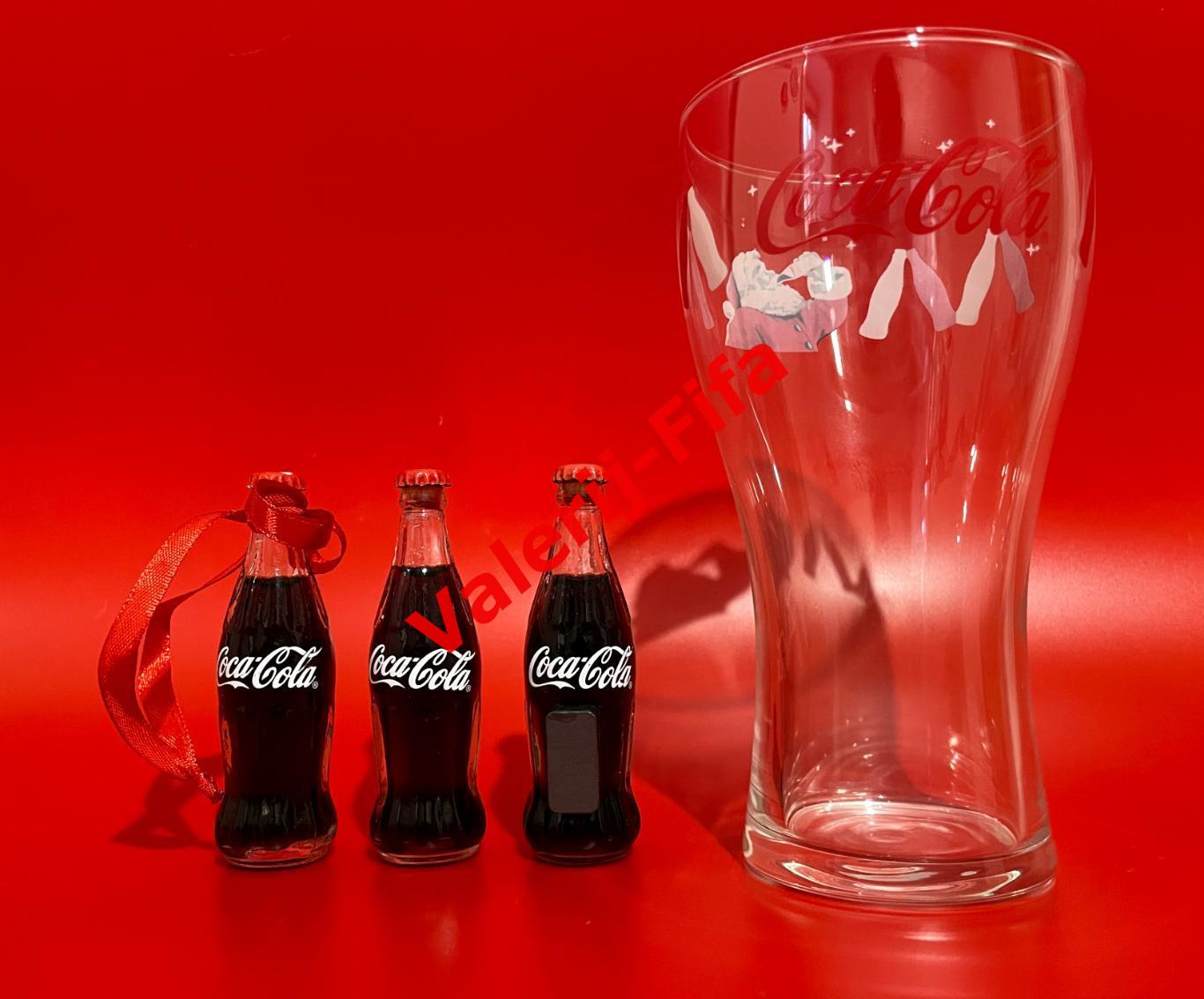 Набор 3 мини бутылочки Кока-кола Coca-Cola 1