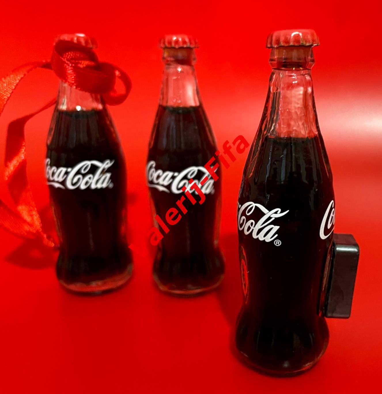 Набор 3 мини бутылочки Кока-кола Coca-Cola 3