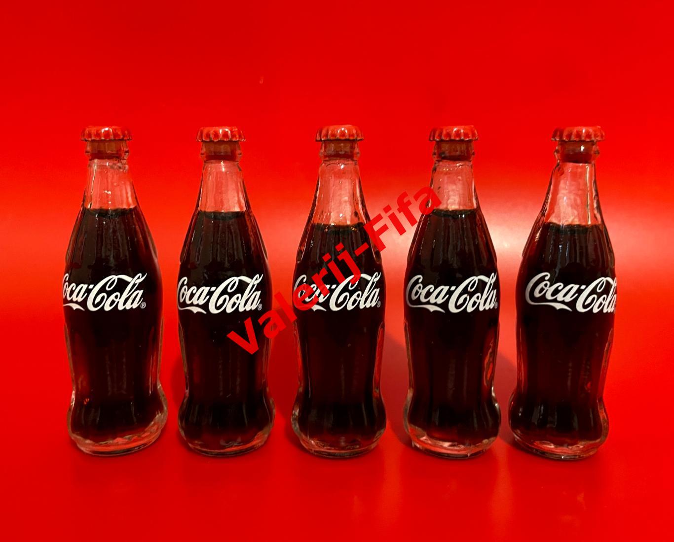 Набор 5 мини бутылочек Кока-кола Coca-Cola 1