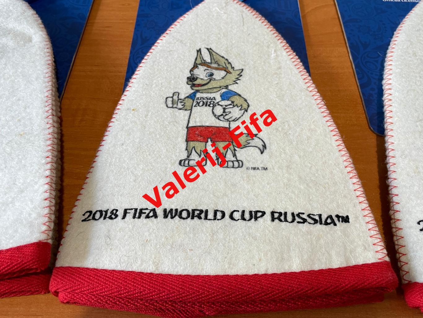 Набор 5 банных шапок Чемпионат мира 2018 2