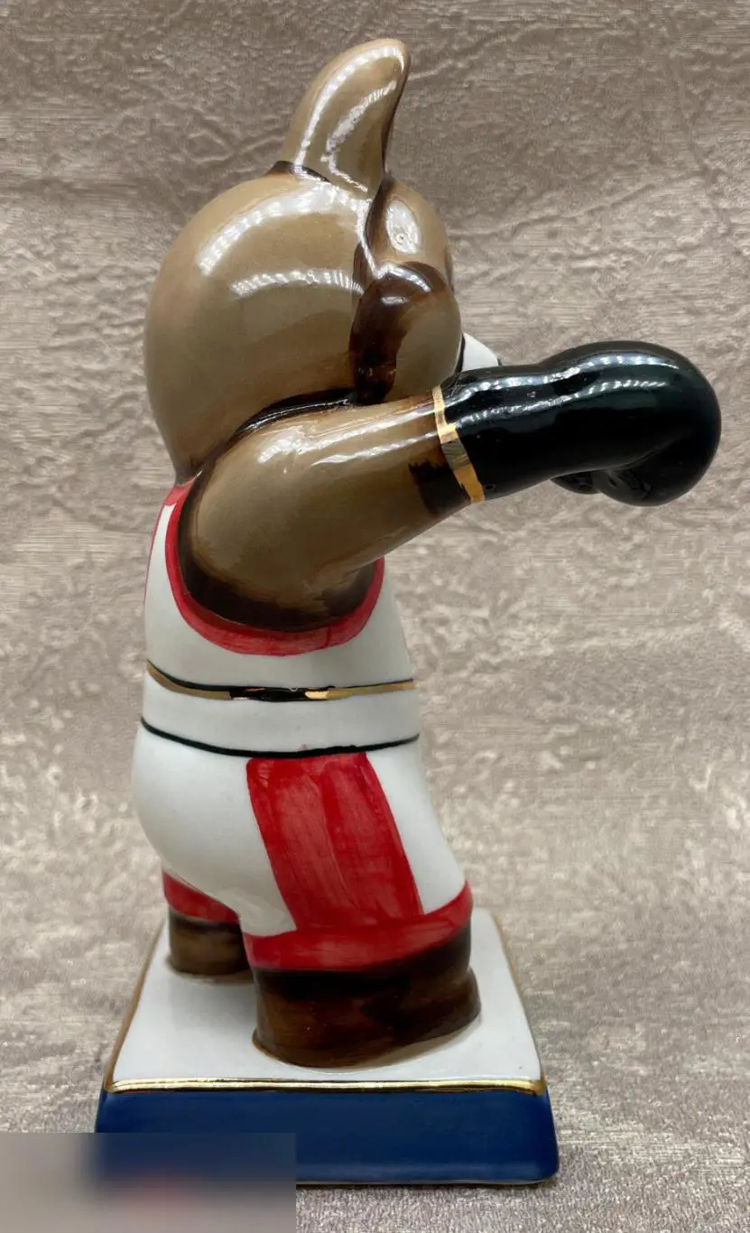 Олимпийский Мишка Боксер. Олимпиада Москва 1980 3