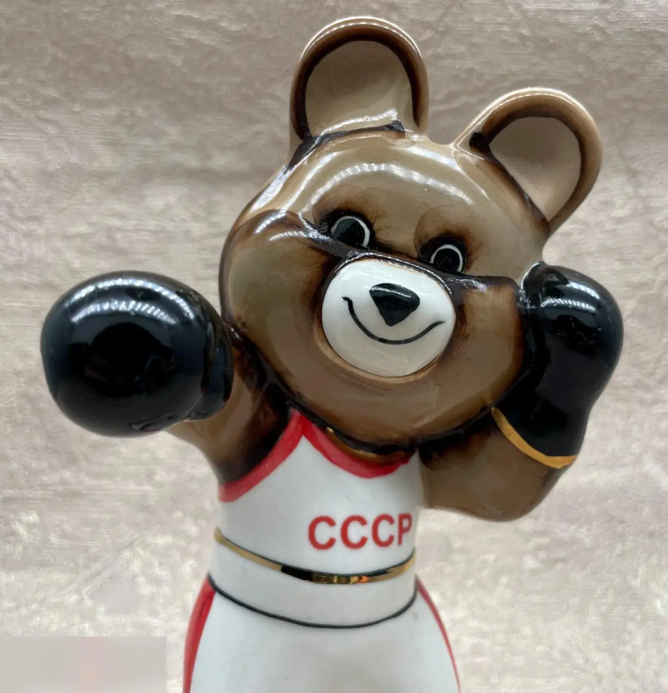 Олимпийский Мишка Боксер. Олимпиада Москва 1980 4