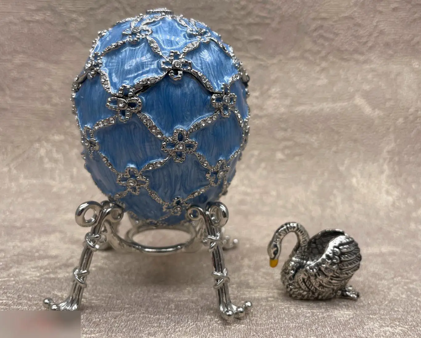 Яйцо Фаберже Лебедь. Лебединое озеро 1