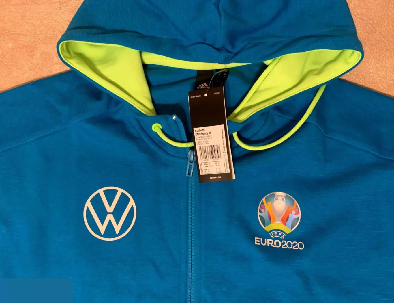 ТОТАЛЬНАЯ РАСПРОДАЖА! Толстовка мужская Adidas Евро 2020 (L). 1