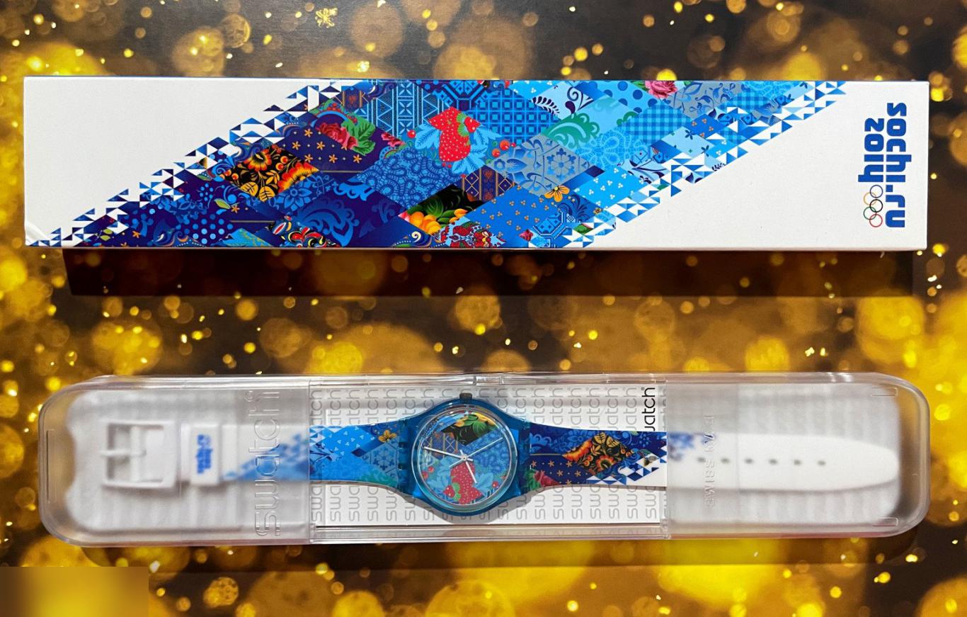 Часы Swatch. Олимпиада Сочи 2014