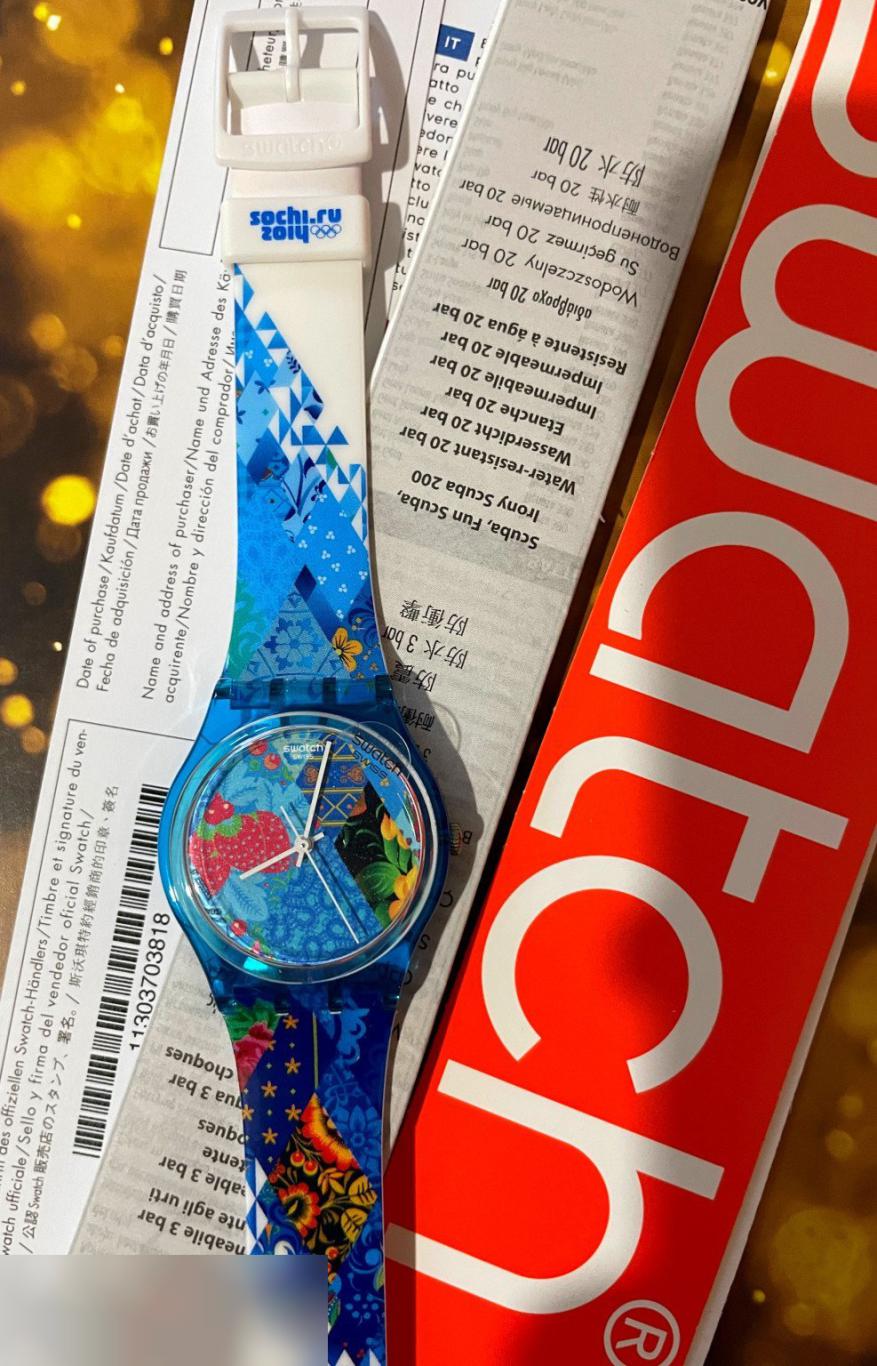 Часы Swatch. Олимпиада Сочи 2014 5