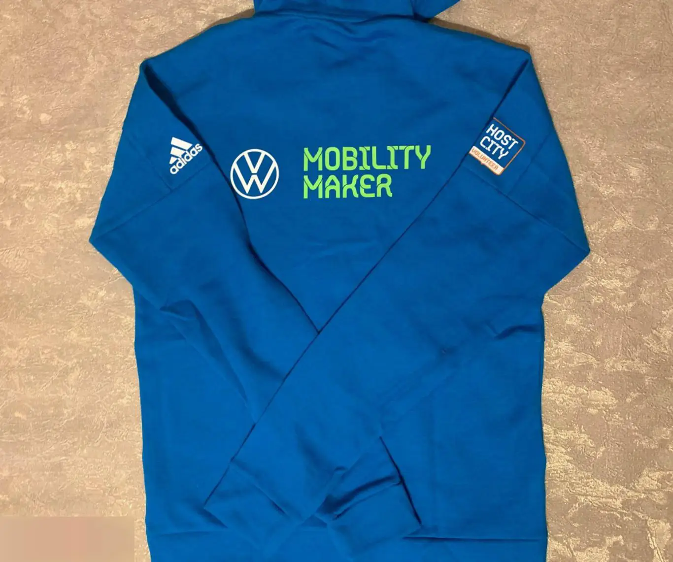 ГИГАНТ! Толстовка мужская Adidas волонтера ЕВРО 2020 (XXXL-XXXXL). 7